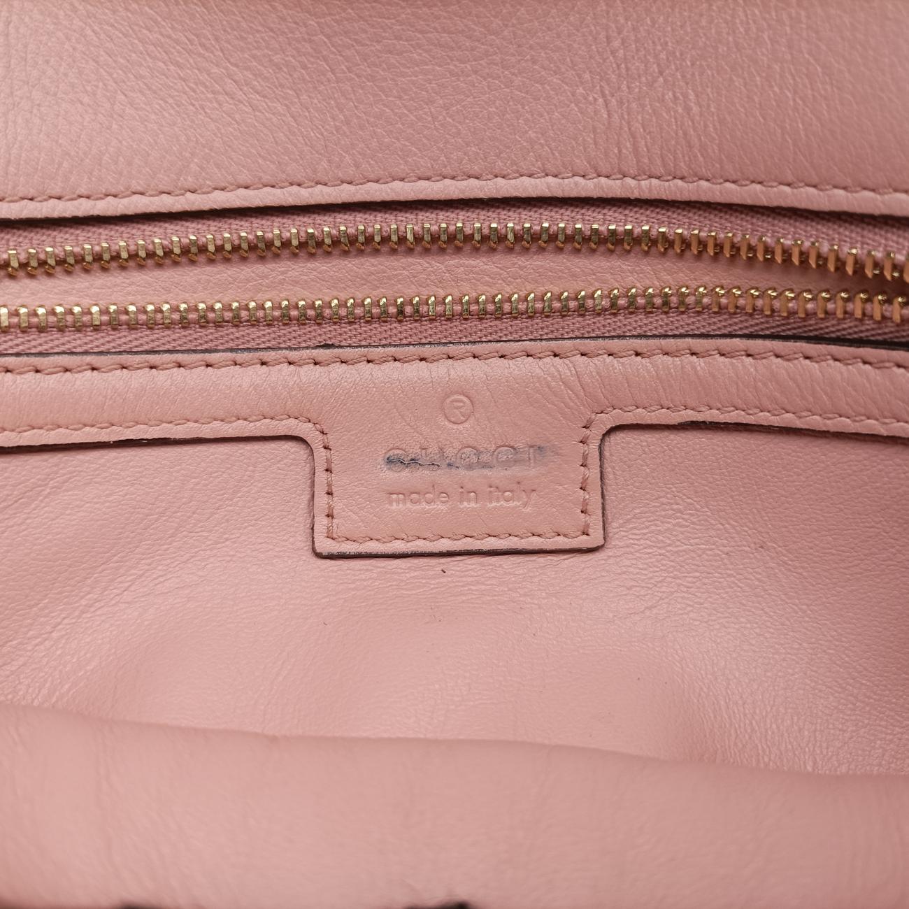 Blondie ChainPinkLeather699268D039638367ブロンディ チェーンピンクレザー699268D039638367