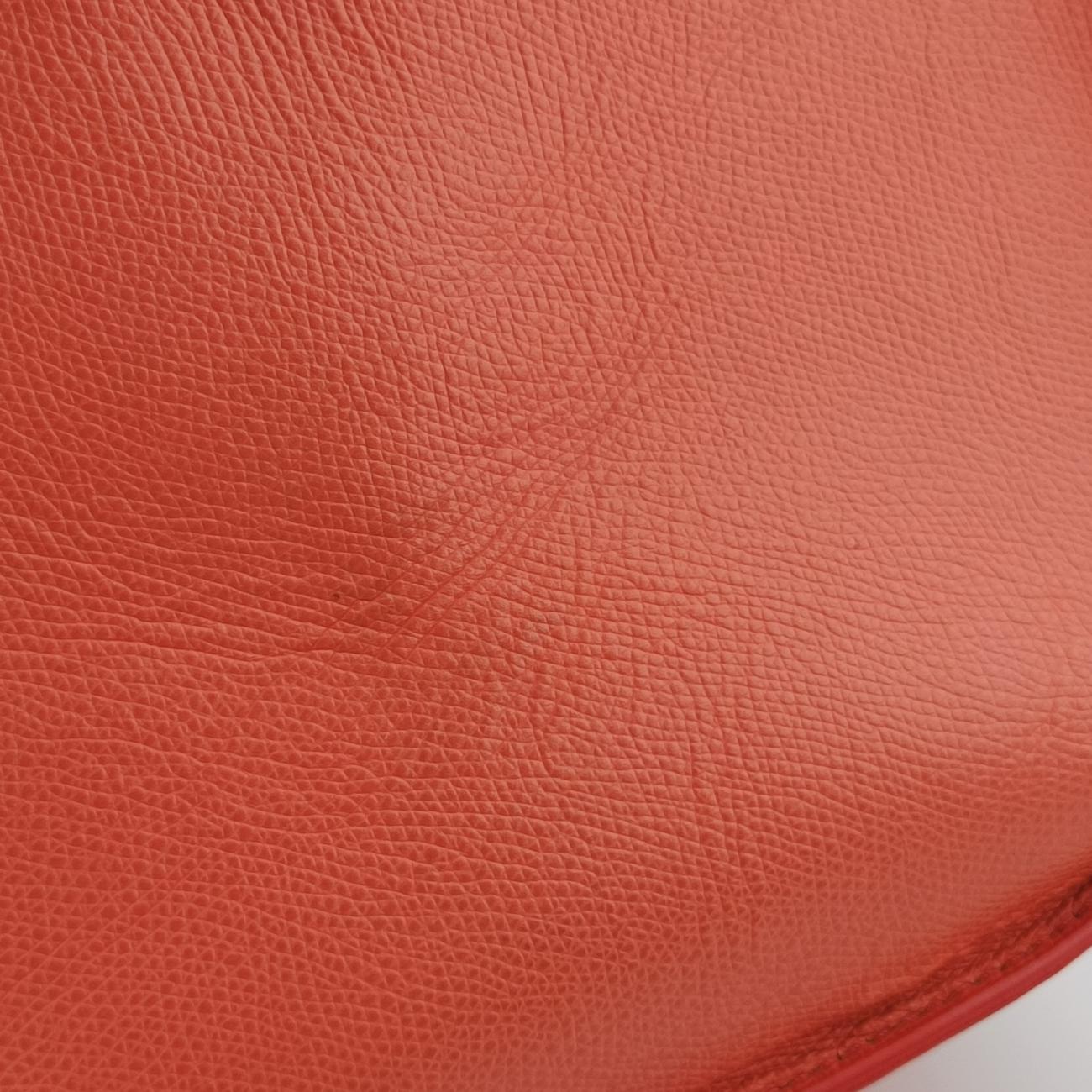 Luggage Small Square PhantomOrangeLeatherS-PA-1103ラゲージスモールスクエアファントムオレンジレザーS-PA-1103