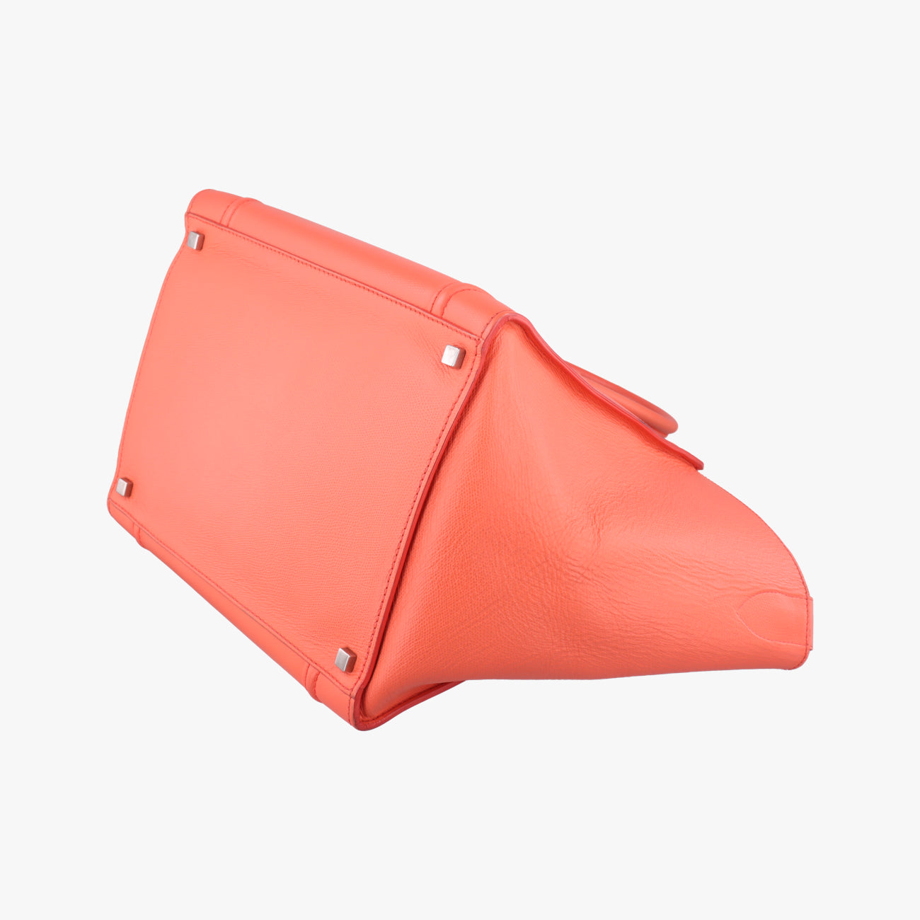 Luggage Small Square PhantomOrangeLeatherS-PA-1103ラゲージスモールスクエアファントムオレンジレザーS-PA-1103