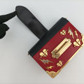 CahierRed×BlackLeather×SAFFIANO1BD0457/Dカイエレッド×ブラックレザー×サフィアーノ1BD0457/D