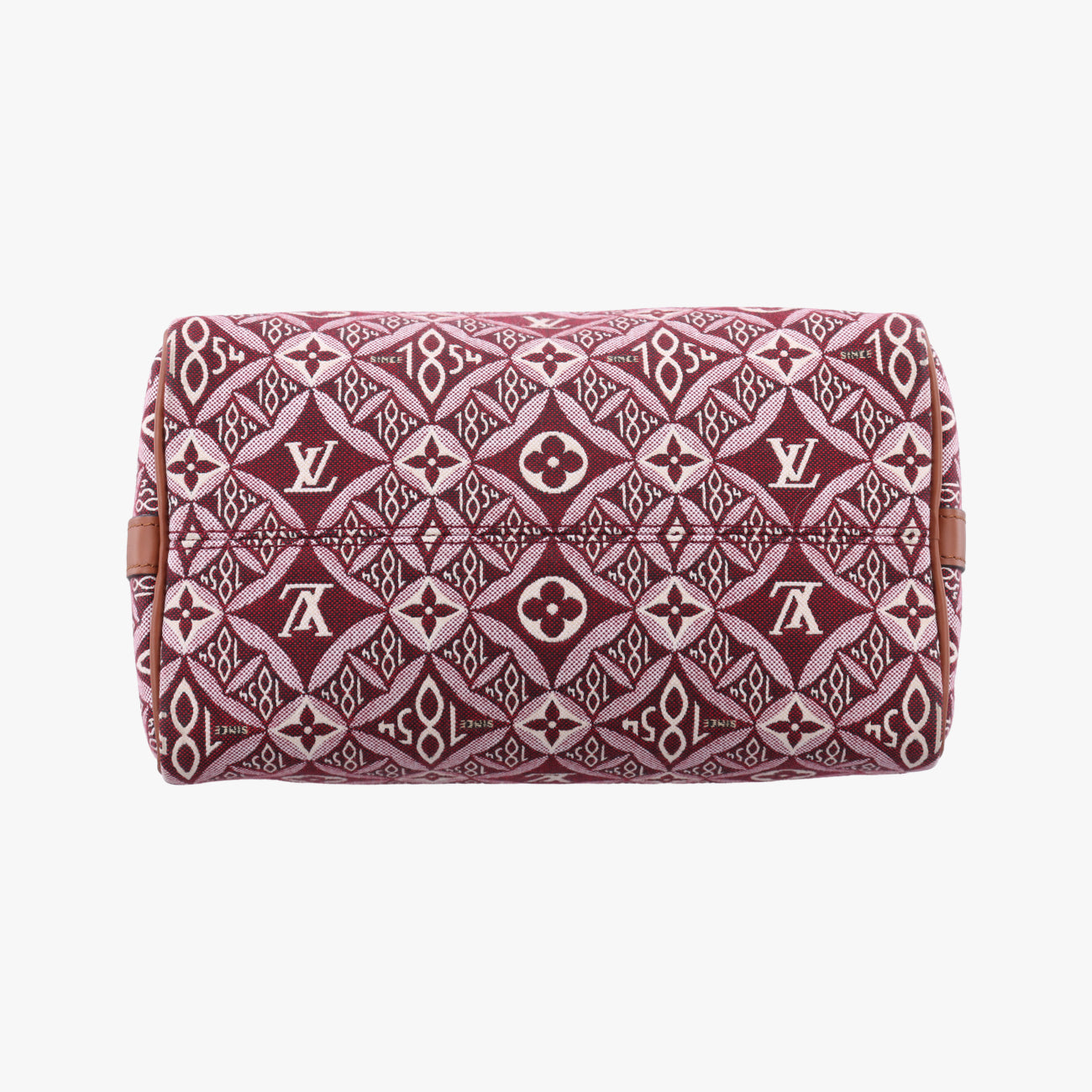 Since 1854 Speedy Bandouliere 25BORDEAUX×BeigeMonogram JacquardM57231DU2290SINCE1854 スピーディ バンドリエール 25ボルドー×ベージュモノグラムジャガードM57231DU2290