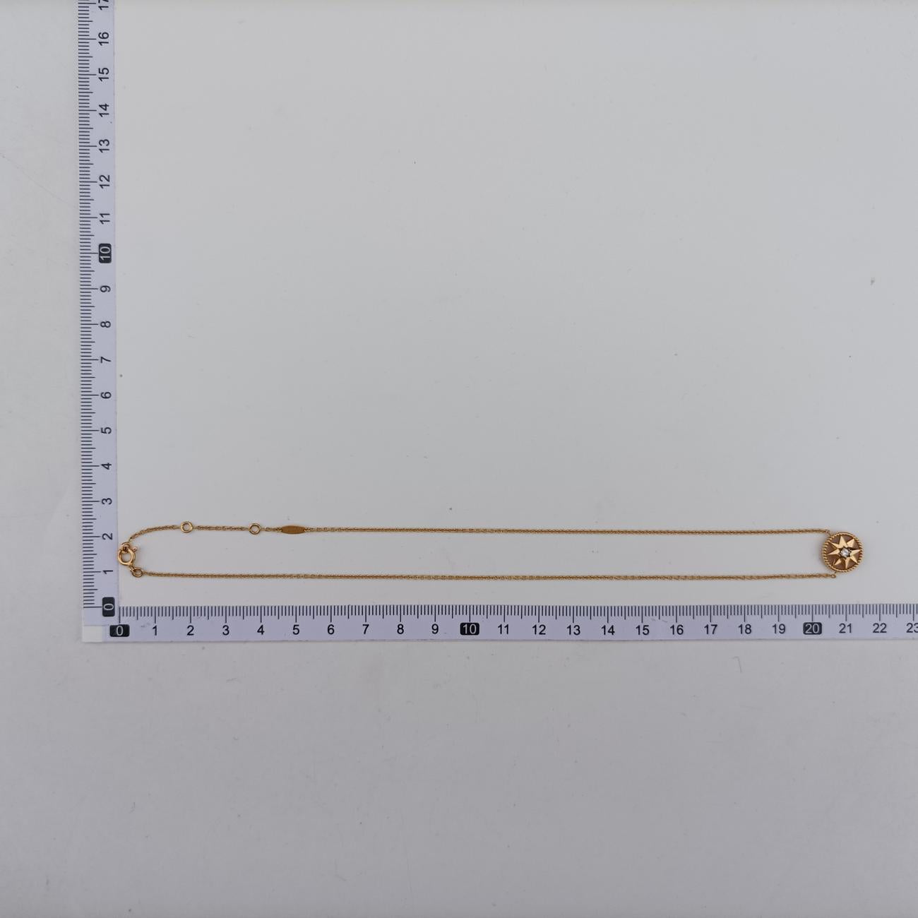 Rose des Vents medallion　Gold x BeigeAU750144461ローズデヴァン メダリオンゴールド×ベージュAU750144461