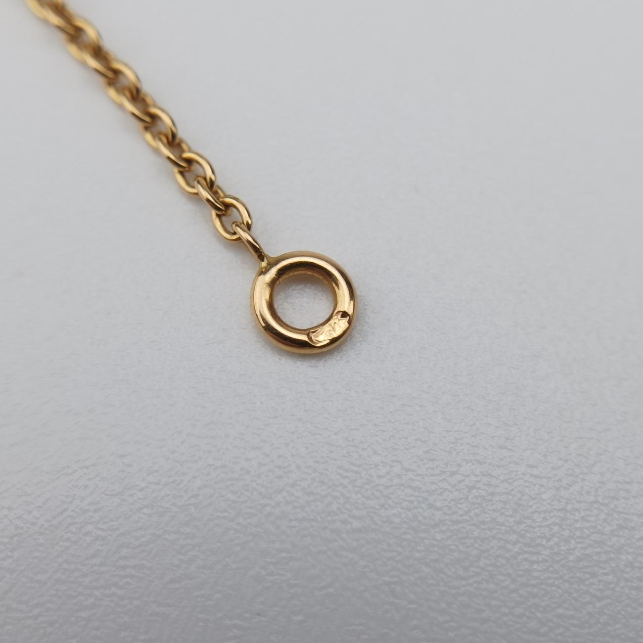 Rose des Vents medallion　Gold x BeigeAU750144461ローズデヴァン メダリオンゴールド×ベージュAU750144461