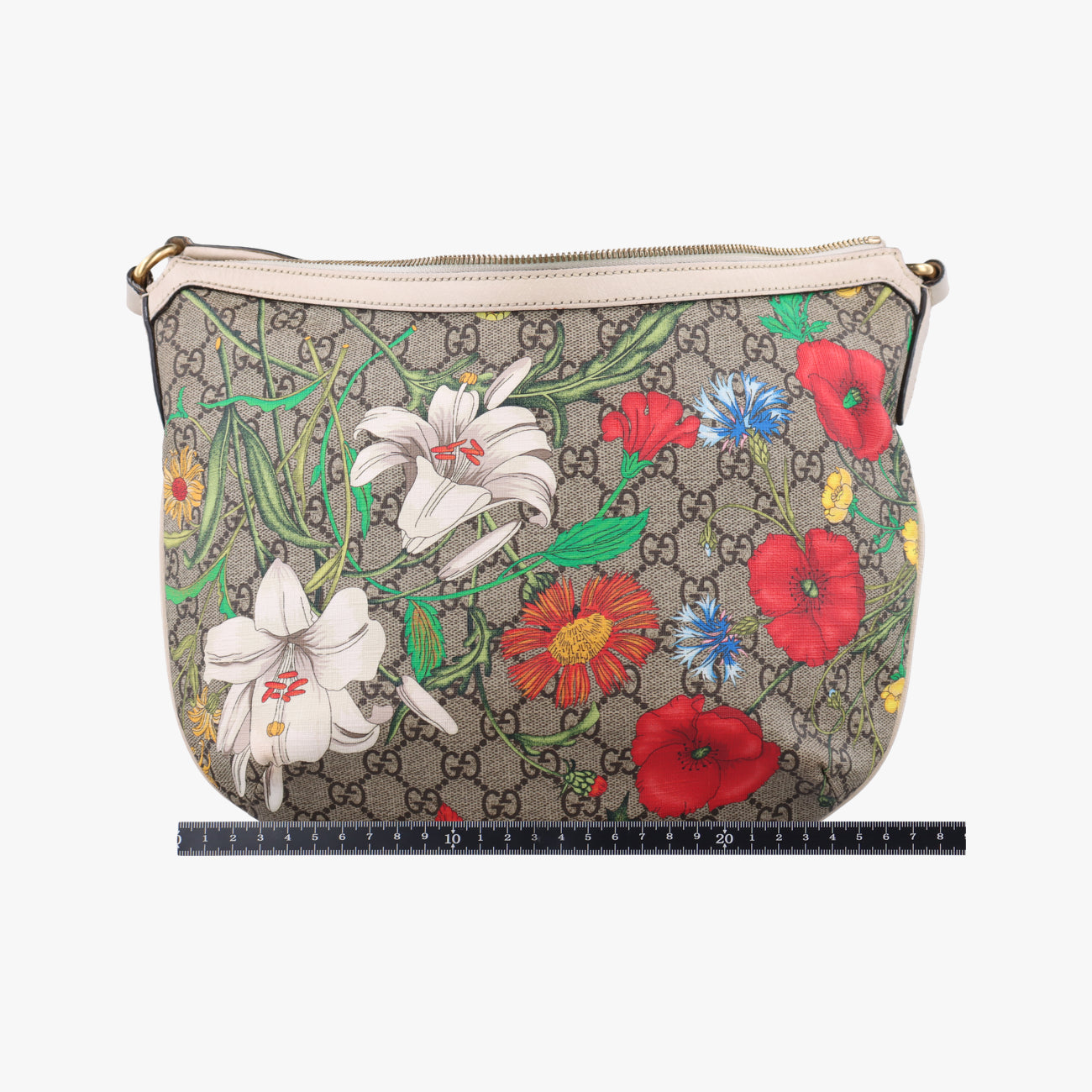 GG Supreme Flora OphidiaWhite x Beige x MulticolourPVC coated canvas626509I032705254GG スプリーム フローラ オフィディアホワイト×ベージュ×マルチカラーPVCコーティングキャンバス626509I032705254