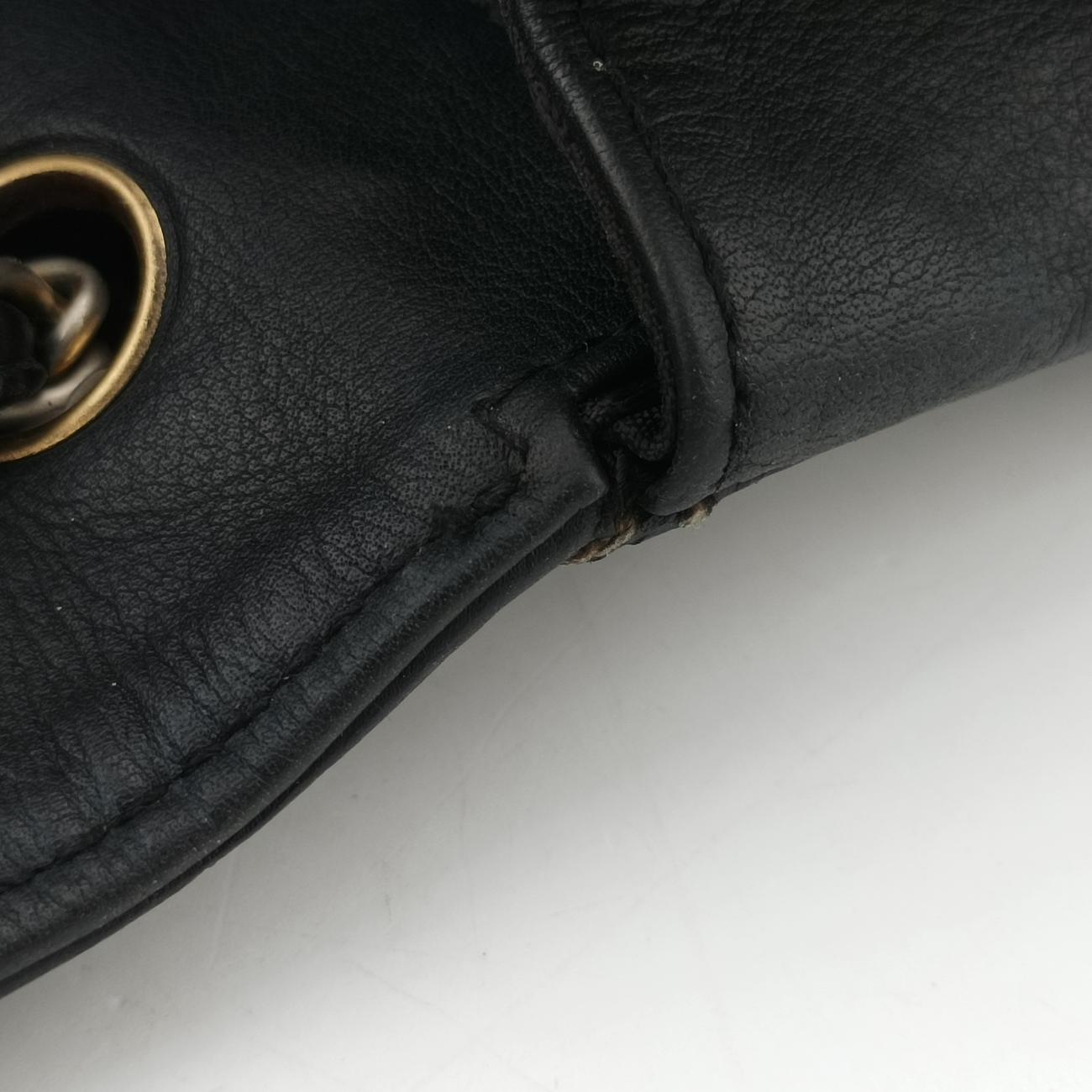 Wild Stitch Double ChainBlackLeatherA146877728960ワイルドステッチ ダブルチェーンブラックレザーA146877728960