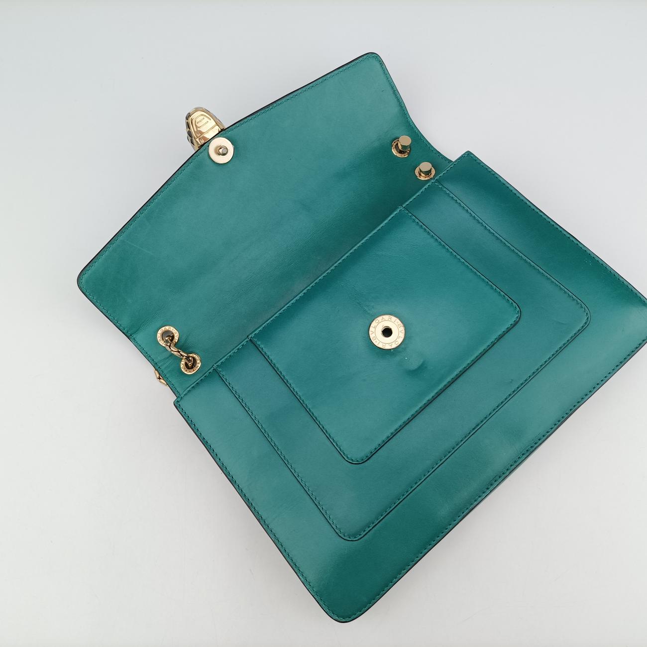 SERPENTI FOREVERGreenLeatherAC.D15.35362セルペンティ フォーエバーグリーンレザーAC.D15.35362