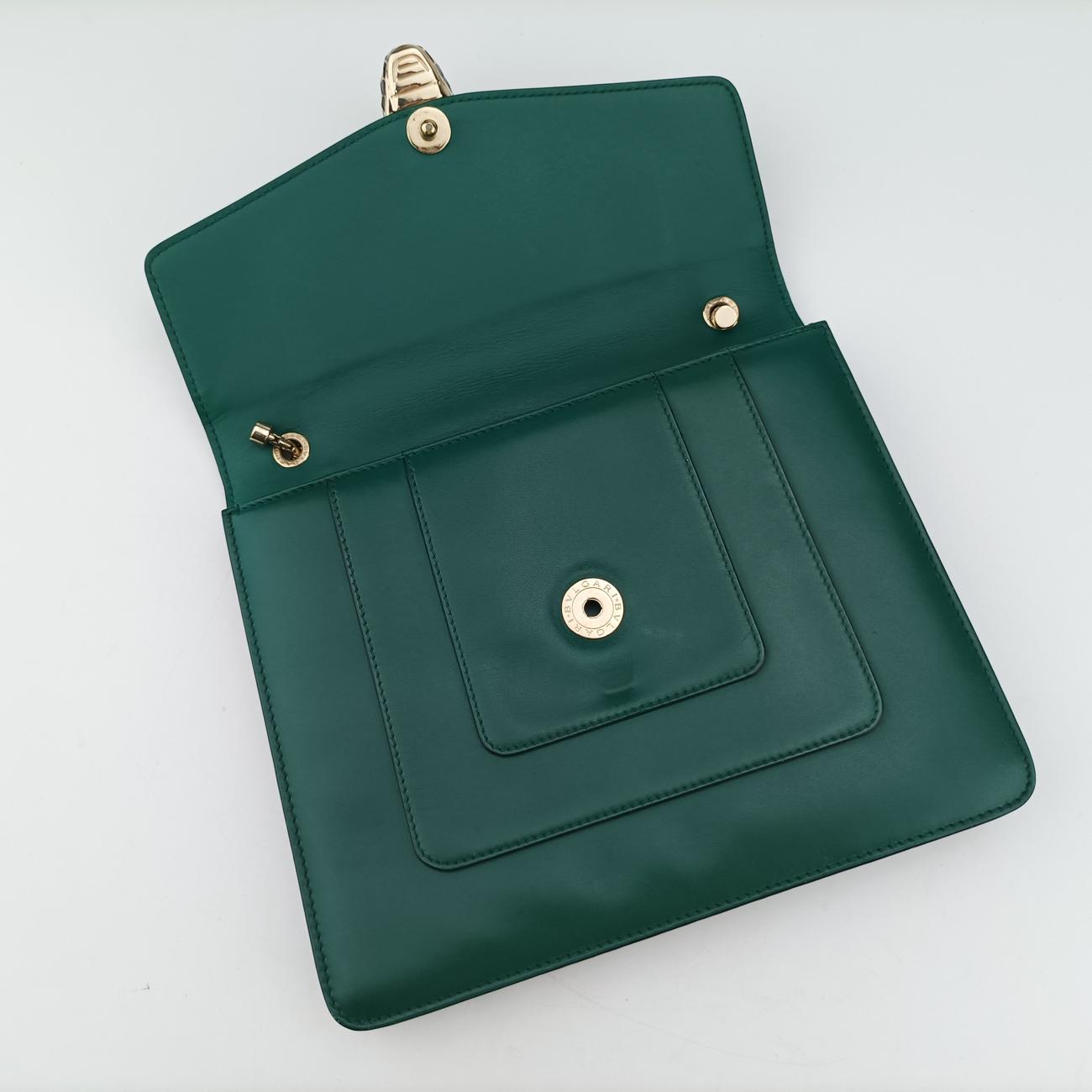 Serpenti ForeverGreenleatherMM.M13.34566セルペンティ フォーエバーグリーンレザーMM.M13.34566