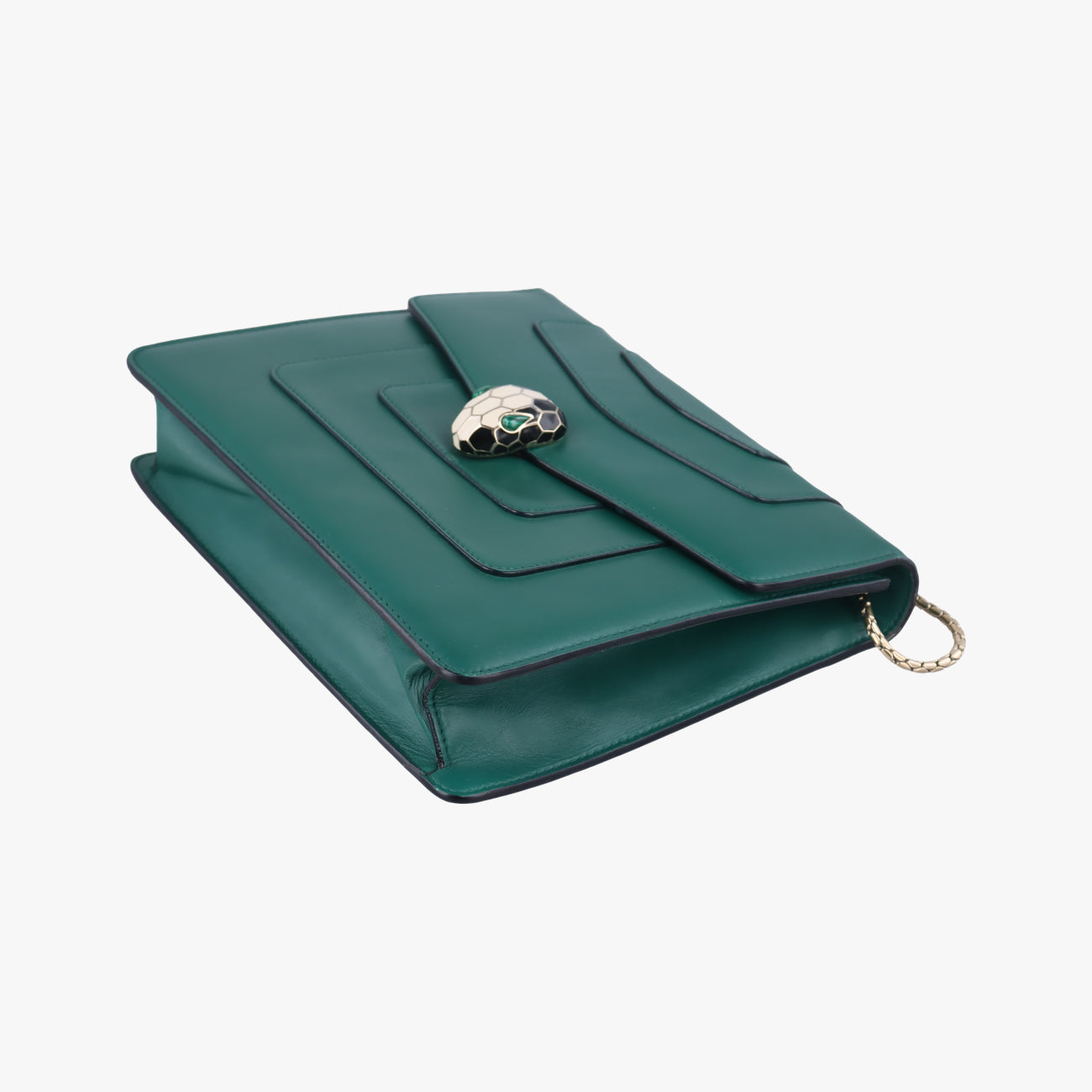 Serpenti ForeverGreenleatherMM.M13.34566セルペンティ フォーエバーグリーンレザーMM.M13.34566