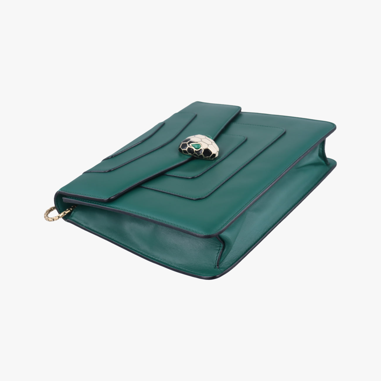 Serpenti ForeverGreenleatherMM.M13.34566セルペンティ フォーエバーグリーンレザーMM.M13.34566