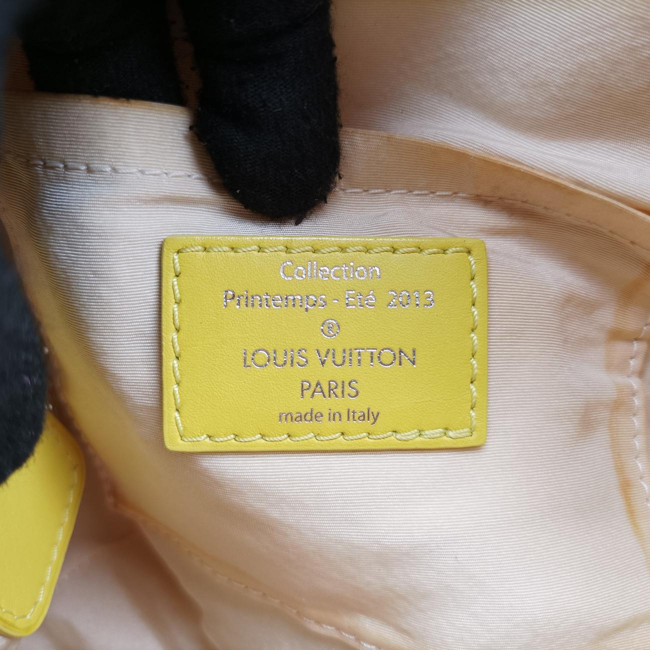 Speedy CubeSequined Jaune×WhitesequinsM48900FO0183スピーディキューブスパンコールジョーヌ×ホワイトスパンコールM48900FO0183