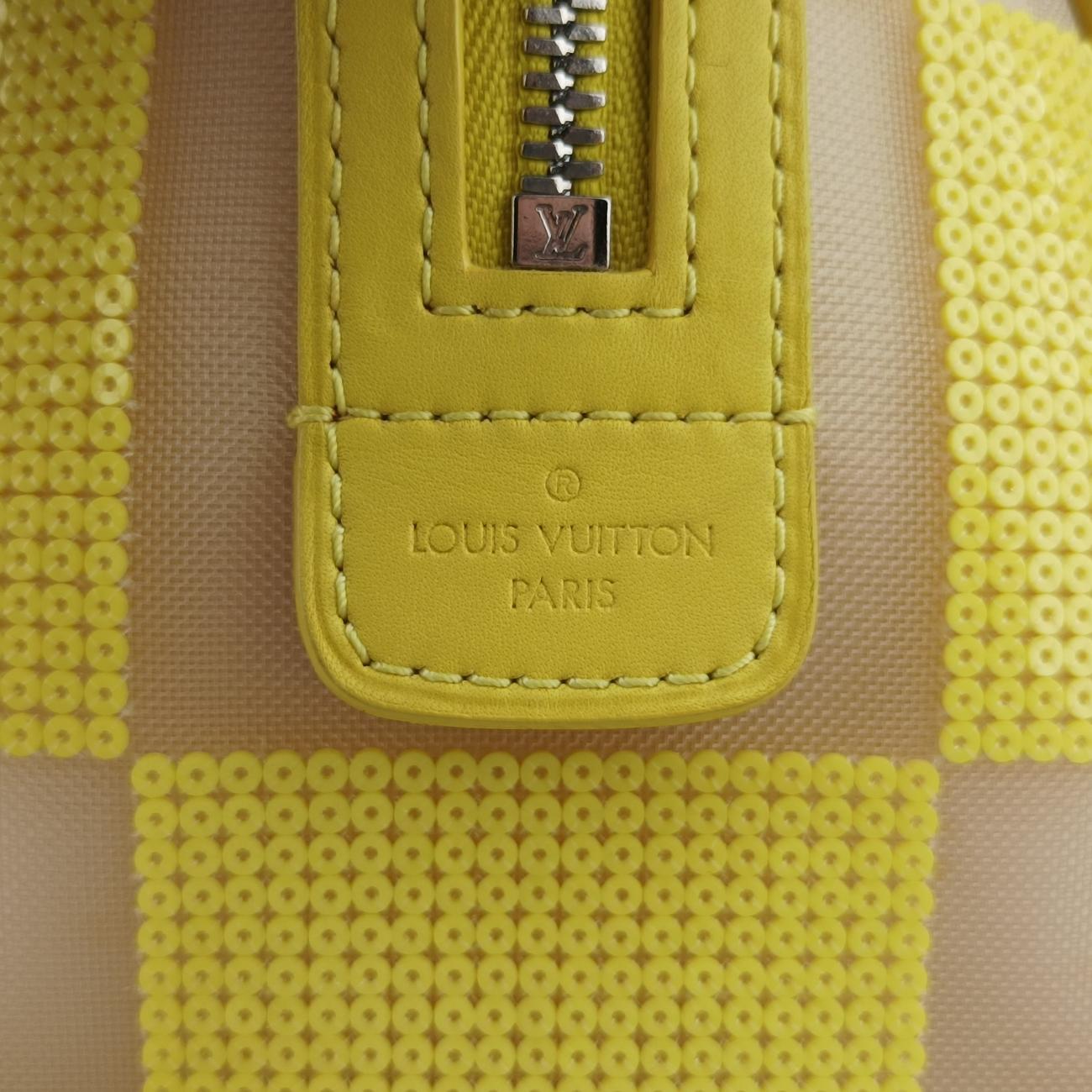 Speedy CubeSequined Jaune×WhitesequinsM48900FO0183スピーディキューブスパンコールジョーヌ×ホワイトスパンコールM48900FO0183