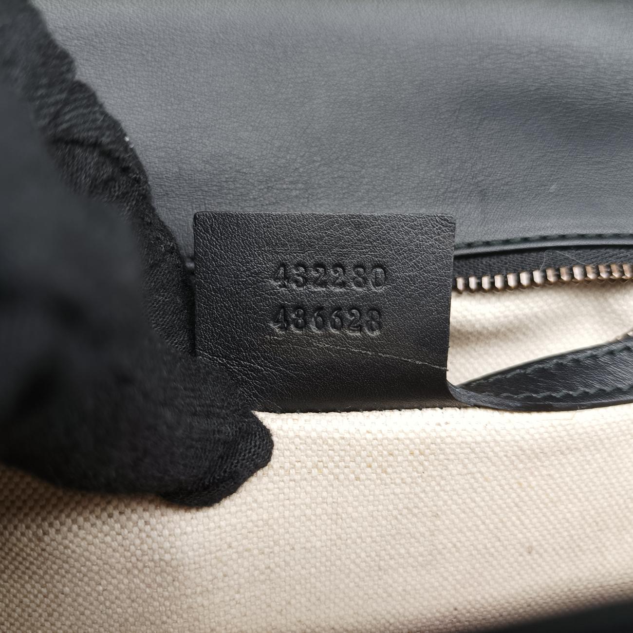 Strawberry Bijou Ribbon SherryBlack x MulticolorLeather432280D020324641ストロベリー ビジュー リボン シェリーブラックｘマルチカラーレザー432280D020324641