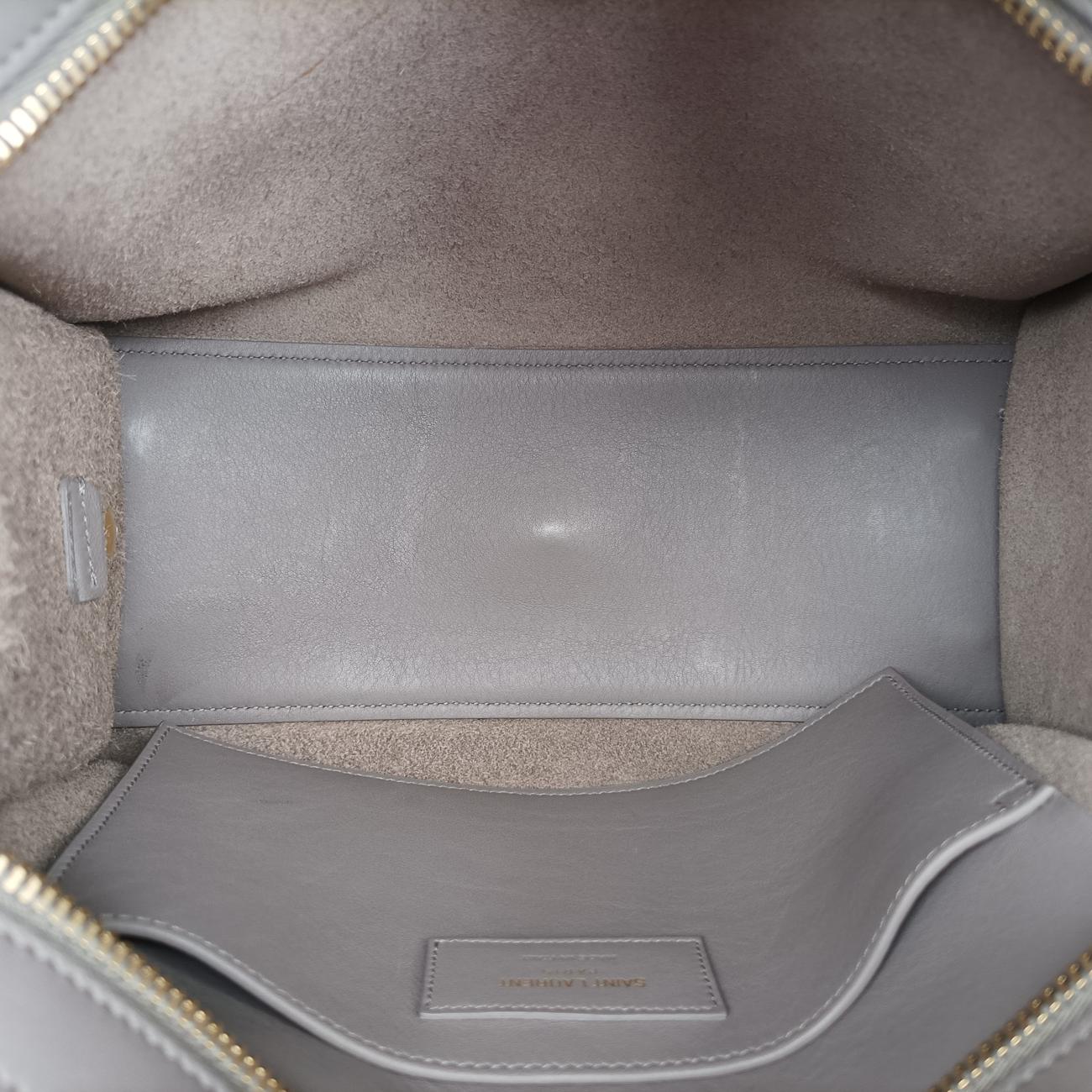Baby CabasGreyLeather400914CLD400914.1115ベイビーカバスグレーレザー400914CLD400914.1115