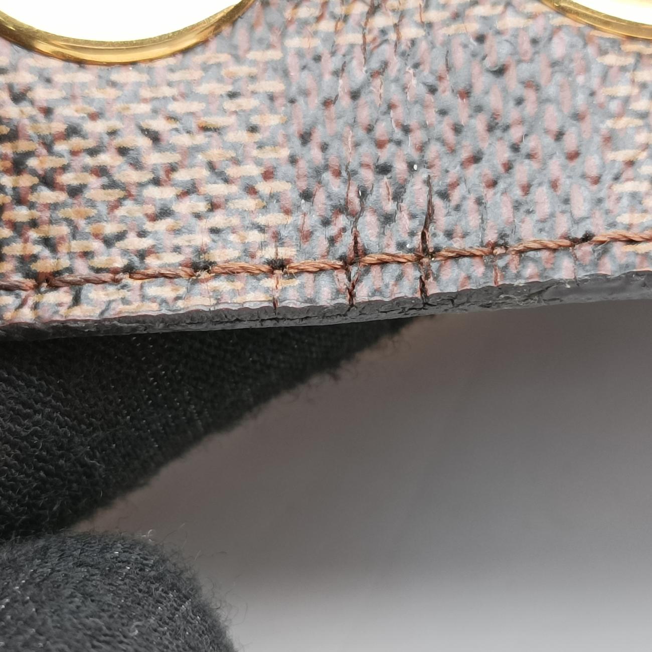 Vavin PMEBENE×NoirDamier Canvas×calf leatherN40108FK3204ヴァヴァンPMエベーヌ×ノワールダミエキャンバス×カーフレザーN40108FK3204