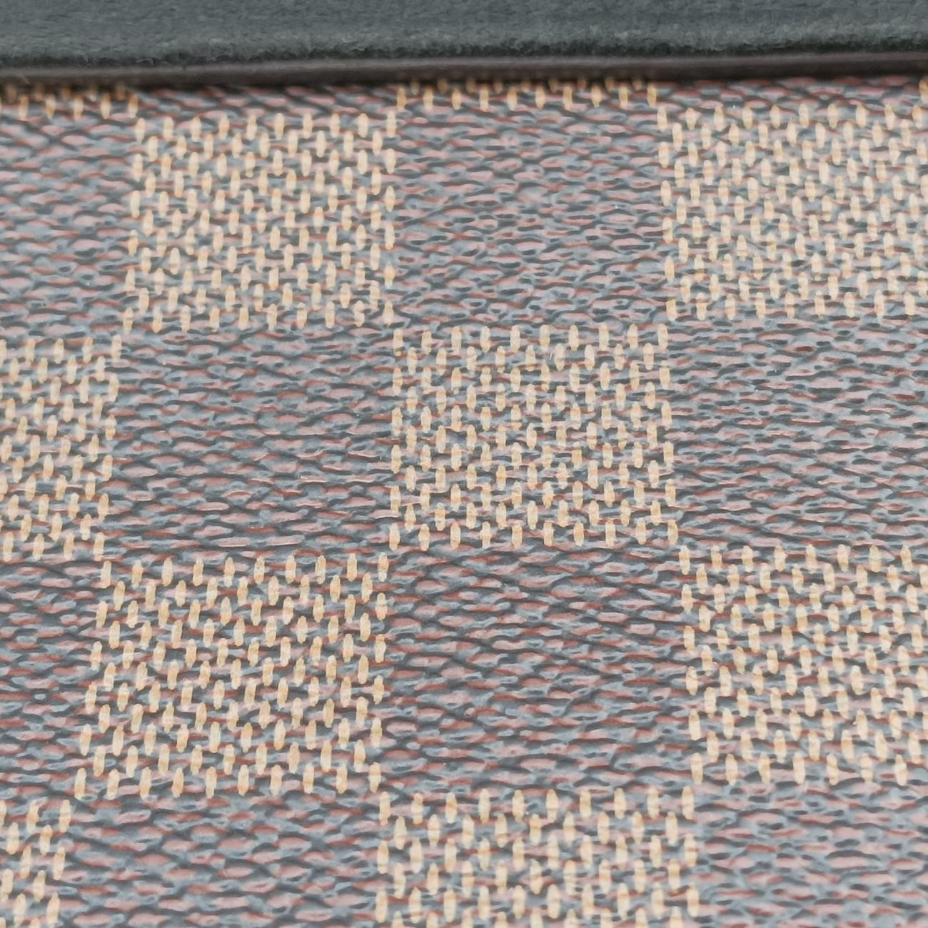 Vavin PMEBENE×NoirDamier Canvas×calf leatherN40108FK3204ヴァヴァンPMエベーヌ×ノワールダミエキャンバス×カーフレザーN40108FK3204