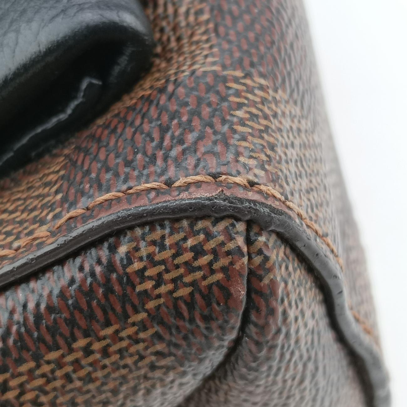 Vavin PMEBENE×NoirDamier Canvas×calf leatherN40108FK3204ヴァヴァンPMエベーヌ×ノワールダミエキャンバス×カーフレザーN40108FK3204