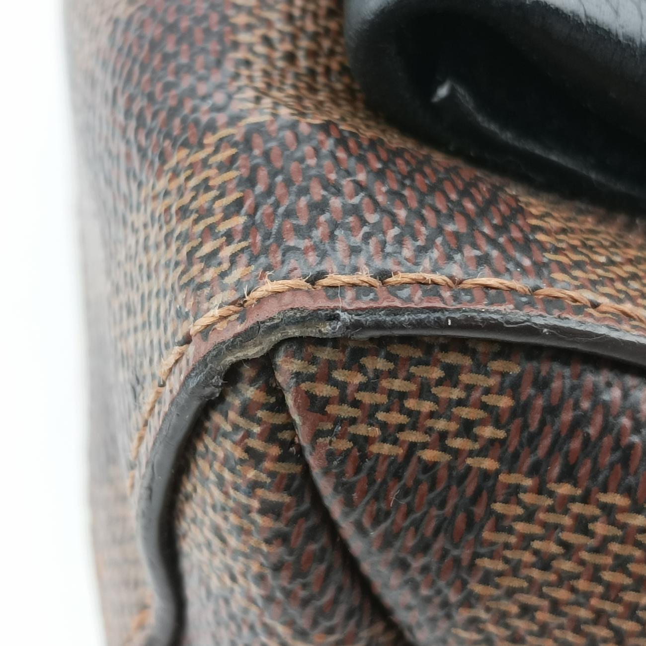 Vavin PMEBENE×NoirDamier Canvas×calf leatherN40108FK3204ヴァヴァンPMエベーヌ×ノワールダミエキャンバス×カーフレザーN40108FK3204