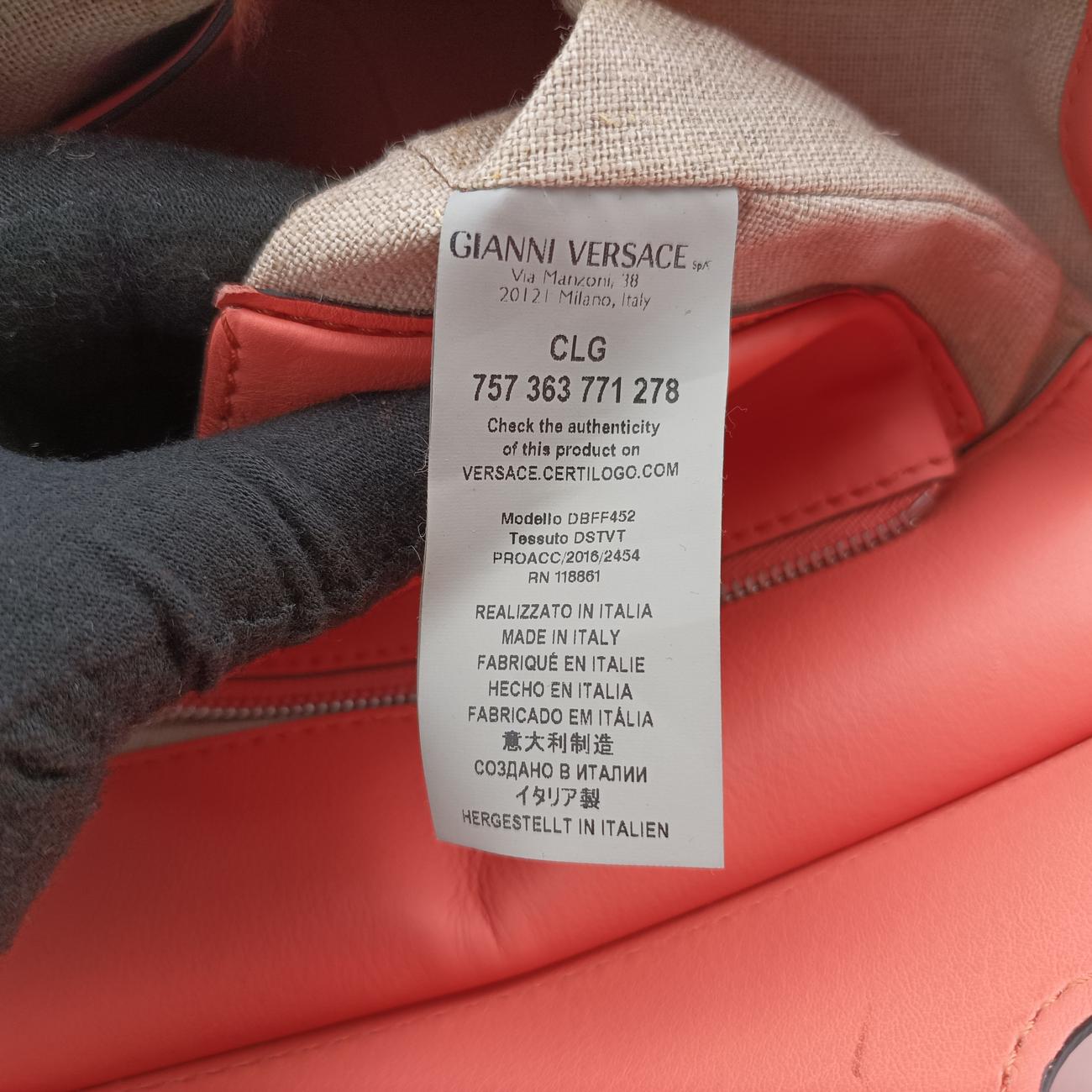 Palazzo Empirepeach orangeLeatherCLG 757 363 771 278パラッツォエンパイアピーチオレンジレザーCLG 757 363 771 278