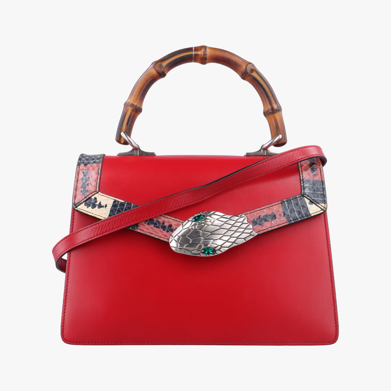 Lilith Bamboo Coral SnakeRedLeather453751F020755580リリス バンブー コーラルスネークレッドレザー453751F020755580