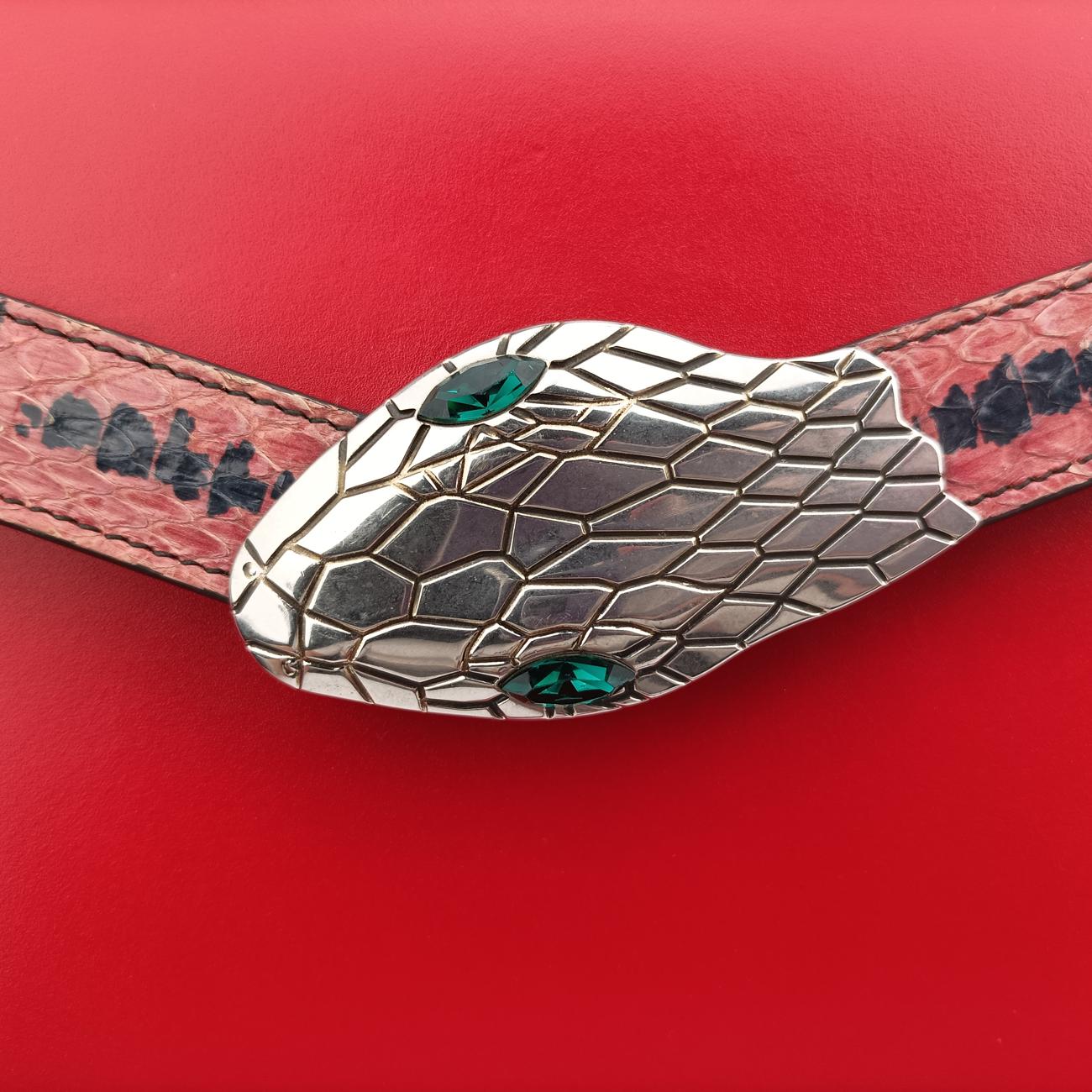 Lilith Bamboo Coral SnakeRedLeather453751F020755580リリス バンブー コーラルスネークレッドレザー453751F020755580