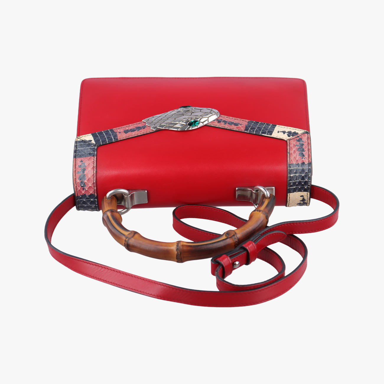 Lilith Bamboo Coral SnakeRedLeather453751F020755580リリス バンブー コーラルスネークレッドレザー453751F020755580