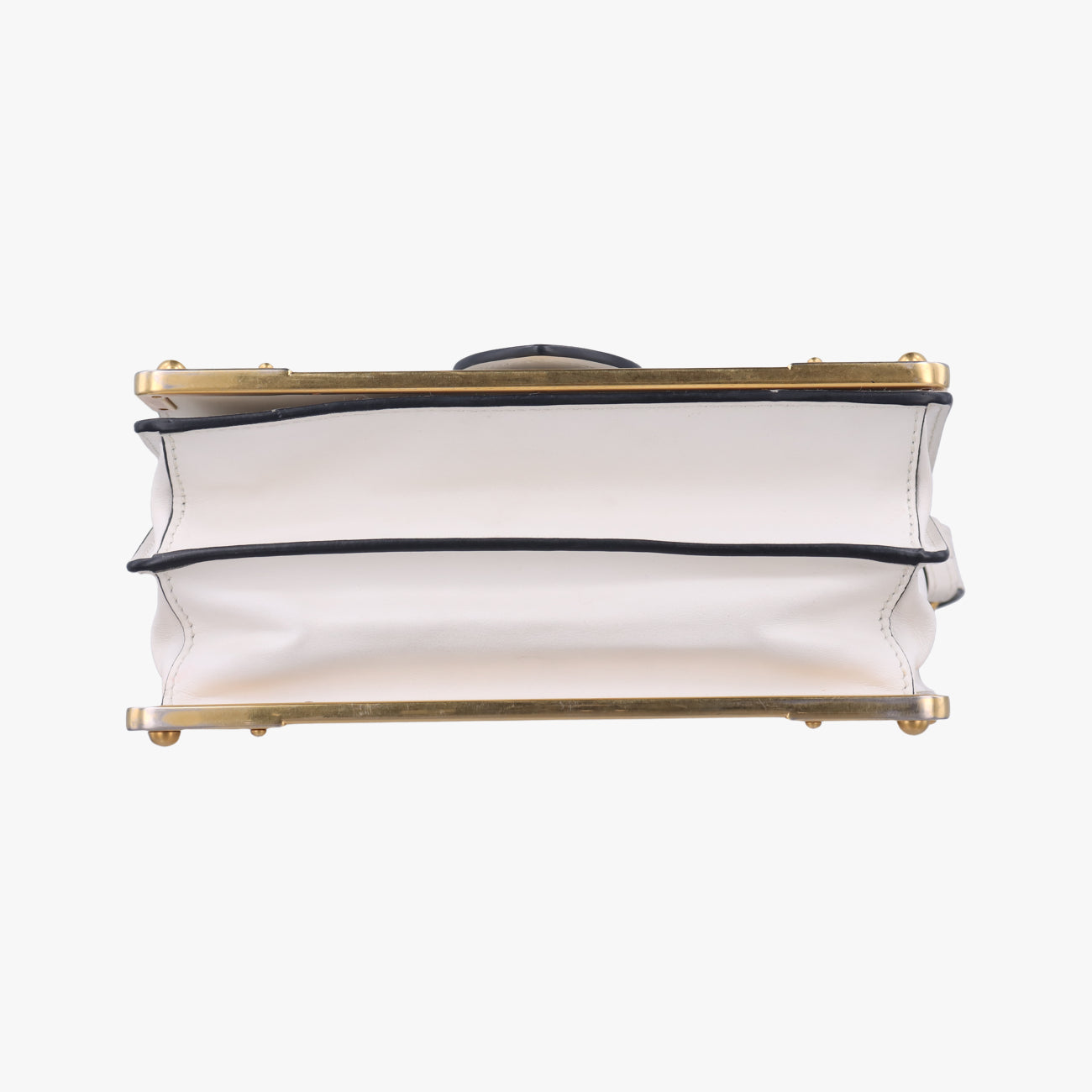 CahierWhiteLeather x Saffiano leather1BD09525カイエホワイトレザー×サフィアーノレザー1BD09525