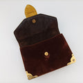 Animalier Cahier Lions HeadYellow×BrownVelvet1BD089110カイエ ライオンヘッドイエロー×ブラウン系ベロア1BD089110