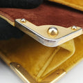 Animalier Cahier Lions HeadYellow×BrownVelvet1BD089110カイエ ライオンヘッドイエロー×ブラウン系ベロア1BD089110