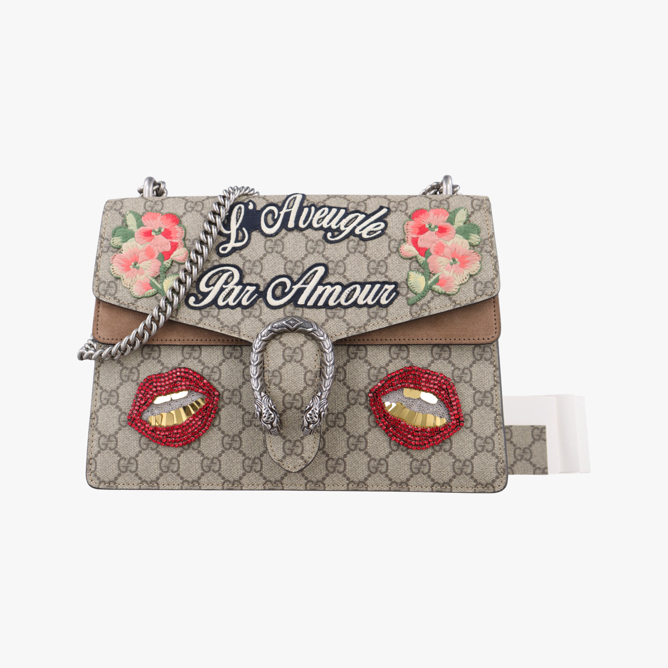 Dionysusbeige×MulticolourPVC coated canvas400235H019027318ディオニュソスベージュ×マルチカラーPVCコーティングキャンバス400235H019027318