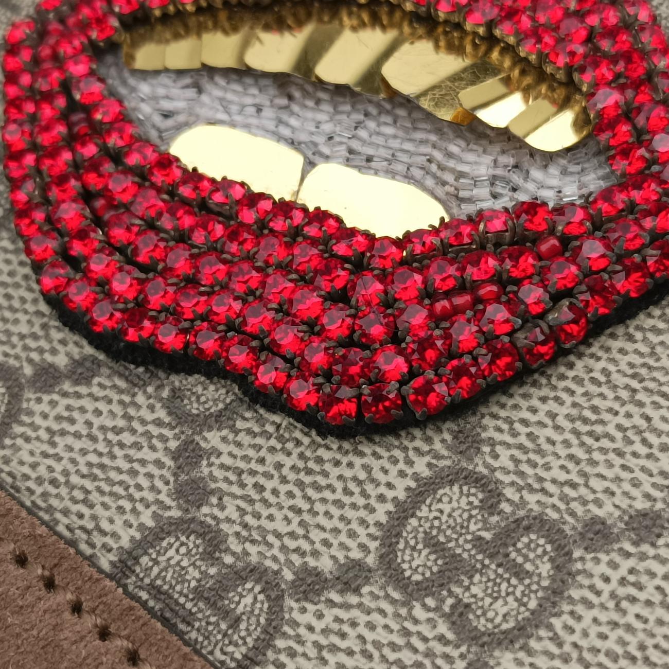 Dionysusbeige×MulticolourPVC coated canvas400235H019027318ディオニュソスベージュ×マルチカラーPVCコーティングキャンバス400235H019027318