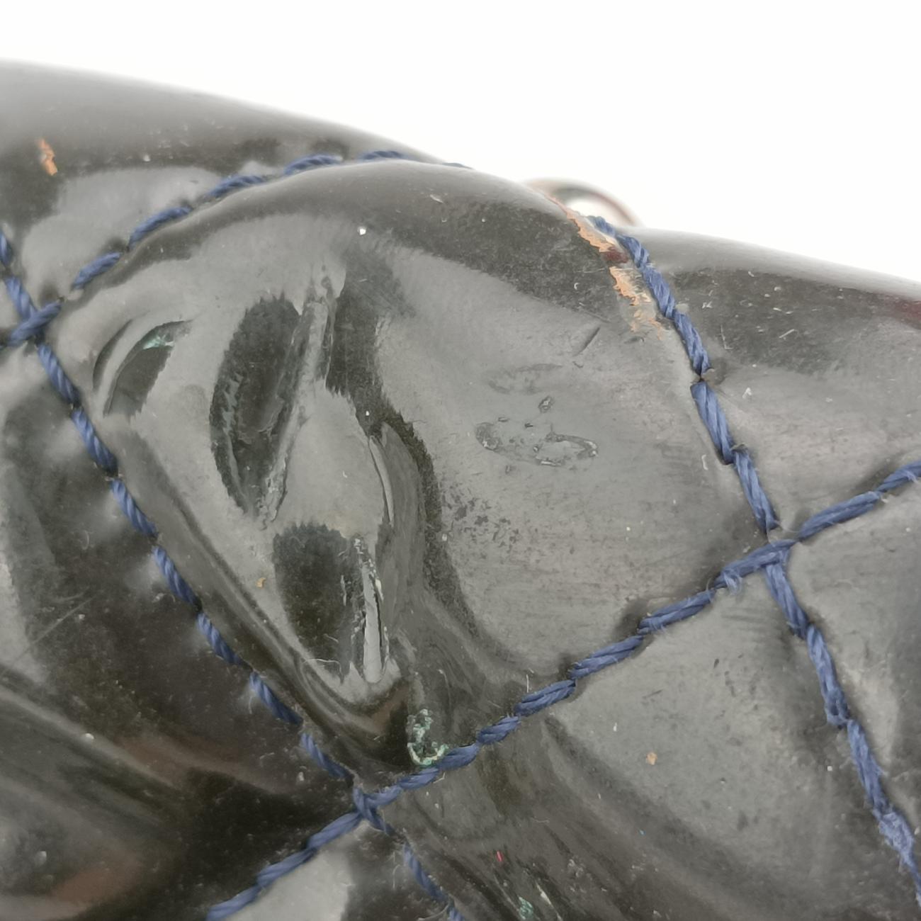 Matelasse Cocomark GSTNavyPatentA6573417188712マトラッセ ココマークGSTネイビーパテントA6573417188712