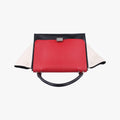 Trapèze MediumMulticolourLeatherU-AT-0113 U-PA-0133トラペーズミディアムレッド×ブラック×ホワイトレザーU-AT-0113 U-PA-0133