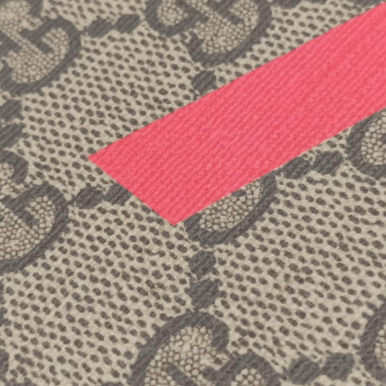 GG SupremeBrown×RedPVC coated canvas677610GGスプリーム ブラウン×レッドPVCコーティングキャンバス677610