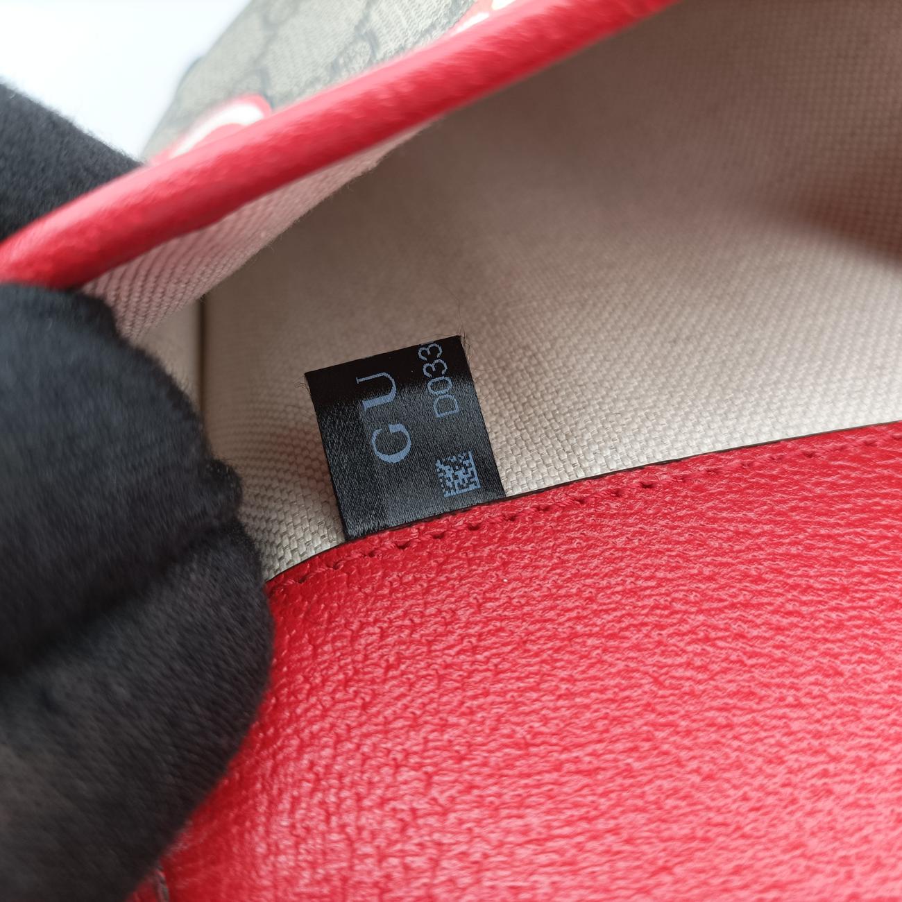 Gucci Applebeige×MulticolourPVC coated canvas625233D033008978GGアップルベージュ×マルチカラーPVCコーティングキャンバス625233D033008978