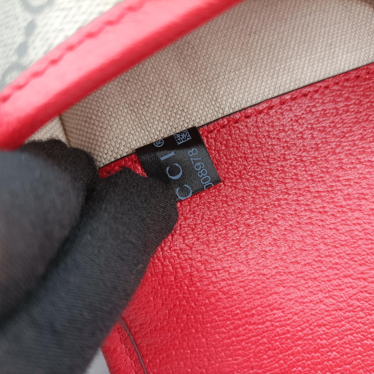 Gucci Applebeige×MulticolourPVC coated canvas625233D033008978GGアップルベージュ×マルチカラーPVCコーティングキャンバス625233D033008978