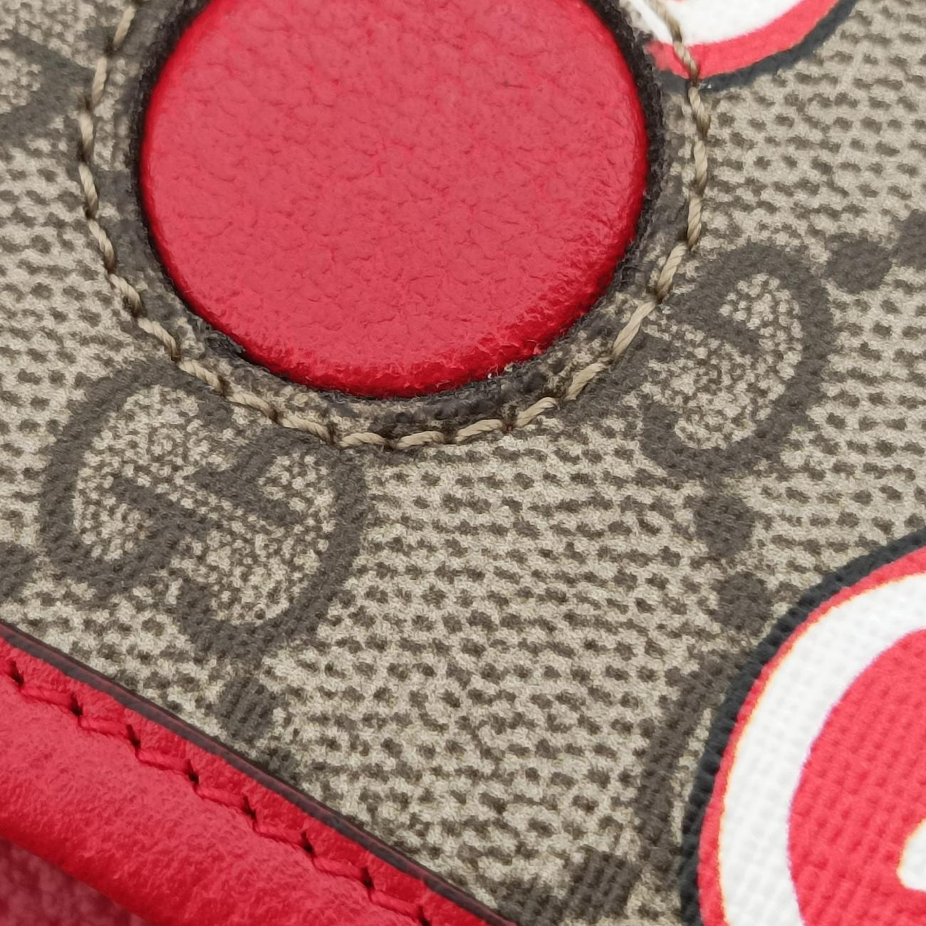 Gucci Applebeige×MulticolourPVC coated canvas625233D033008978GGアップルベージュ×マルチカラーPVCコーティングキャンバス625233D033008978