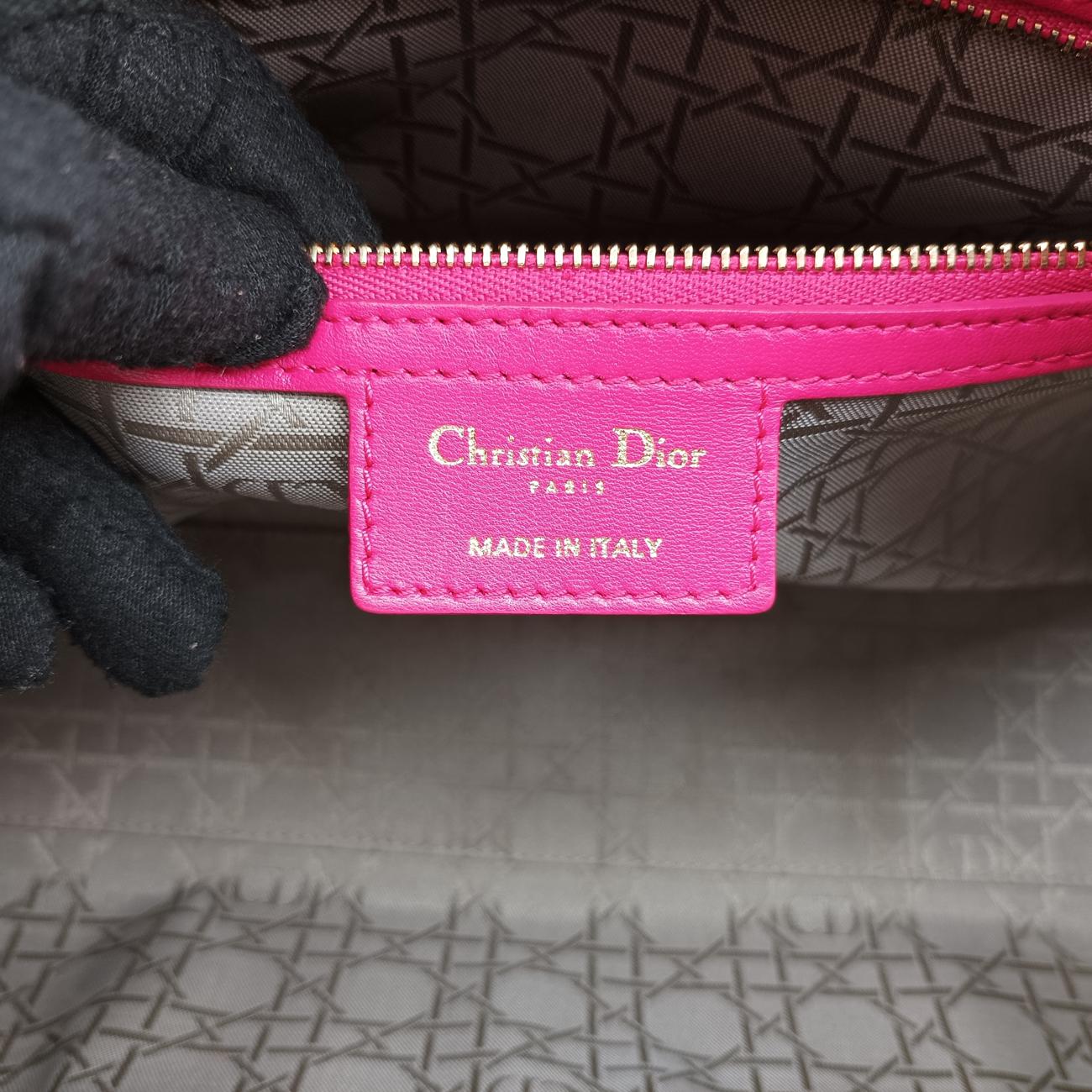 Lady DiorRoselambskin18-MA-0114レディディオールローズ レッドラムスキン18-MA-0114