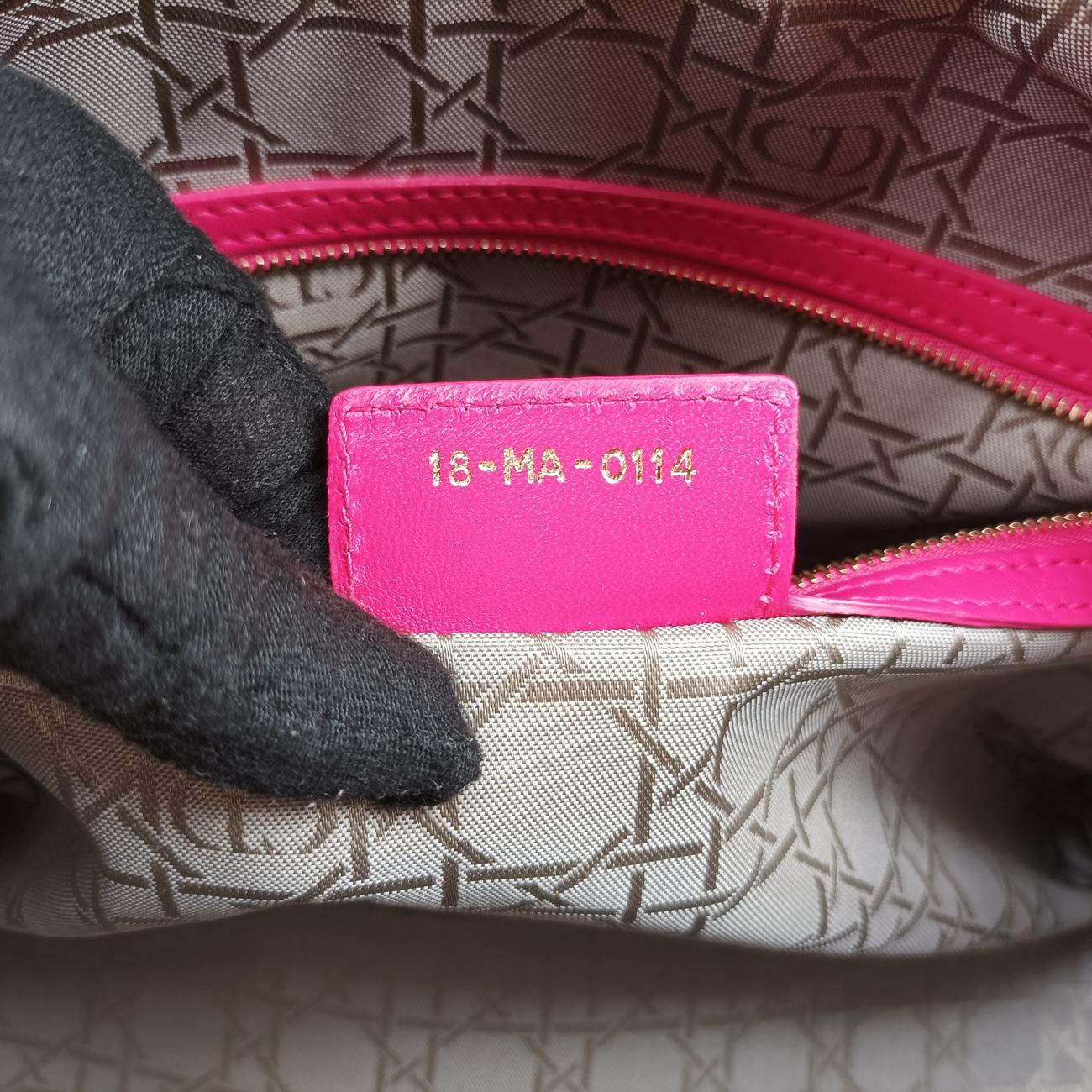 Lady DiorRoselambskin18-MA-0114レディディオールローズ レッドラムスキン18-MA-0114