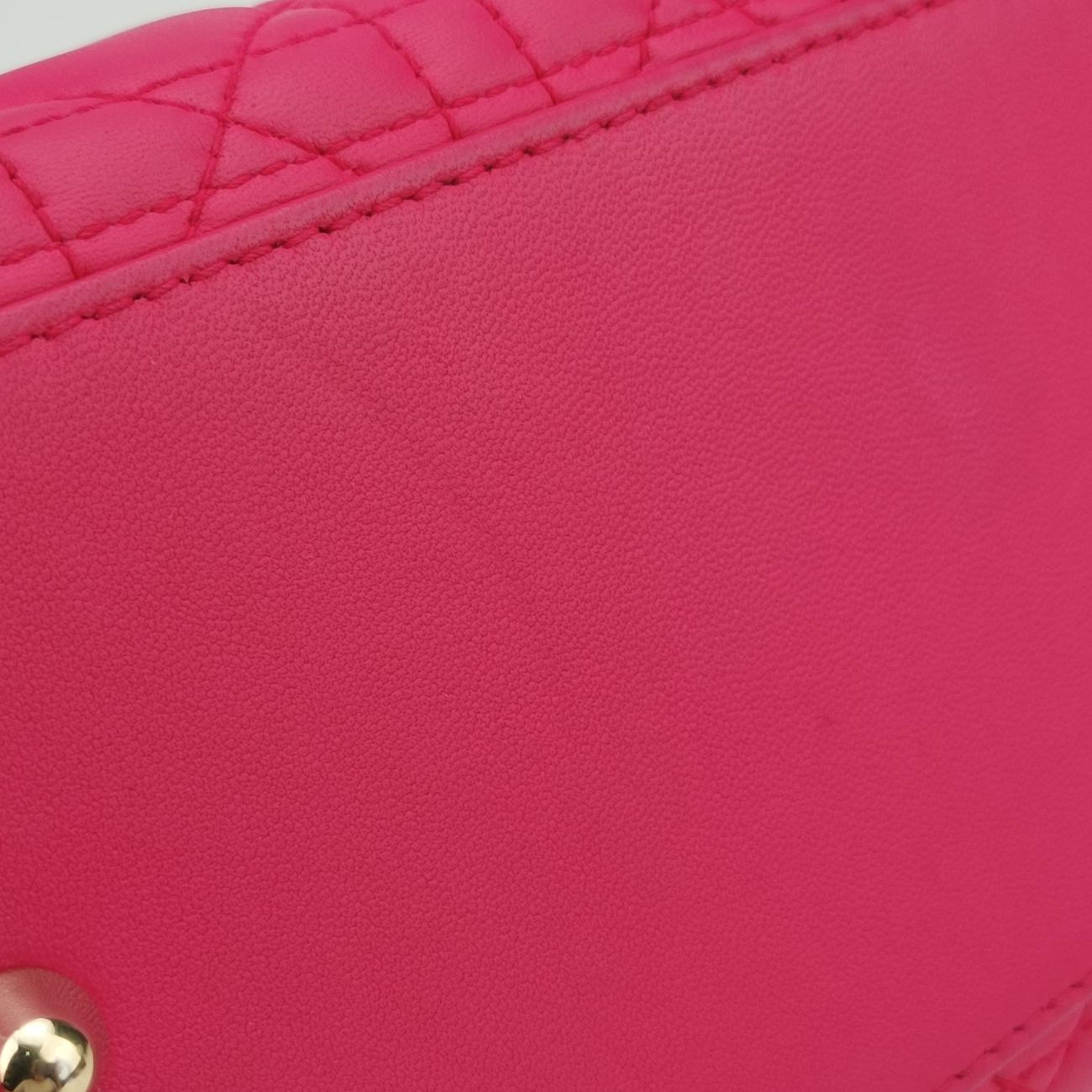 Lady DiorRoselambskin18-MA-0114レディディオールローズ レッドラムスキン18-MA-0114