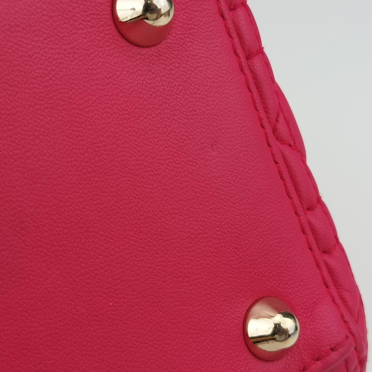 Lady DiorRoselambskin18-MA-0114レディディオールローズ レッドラムスキン18-MA-0114