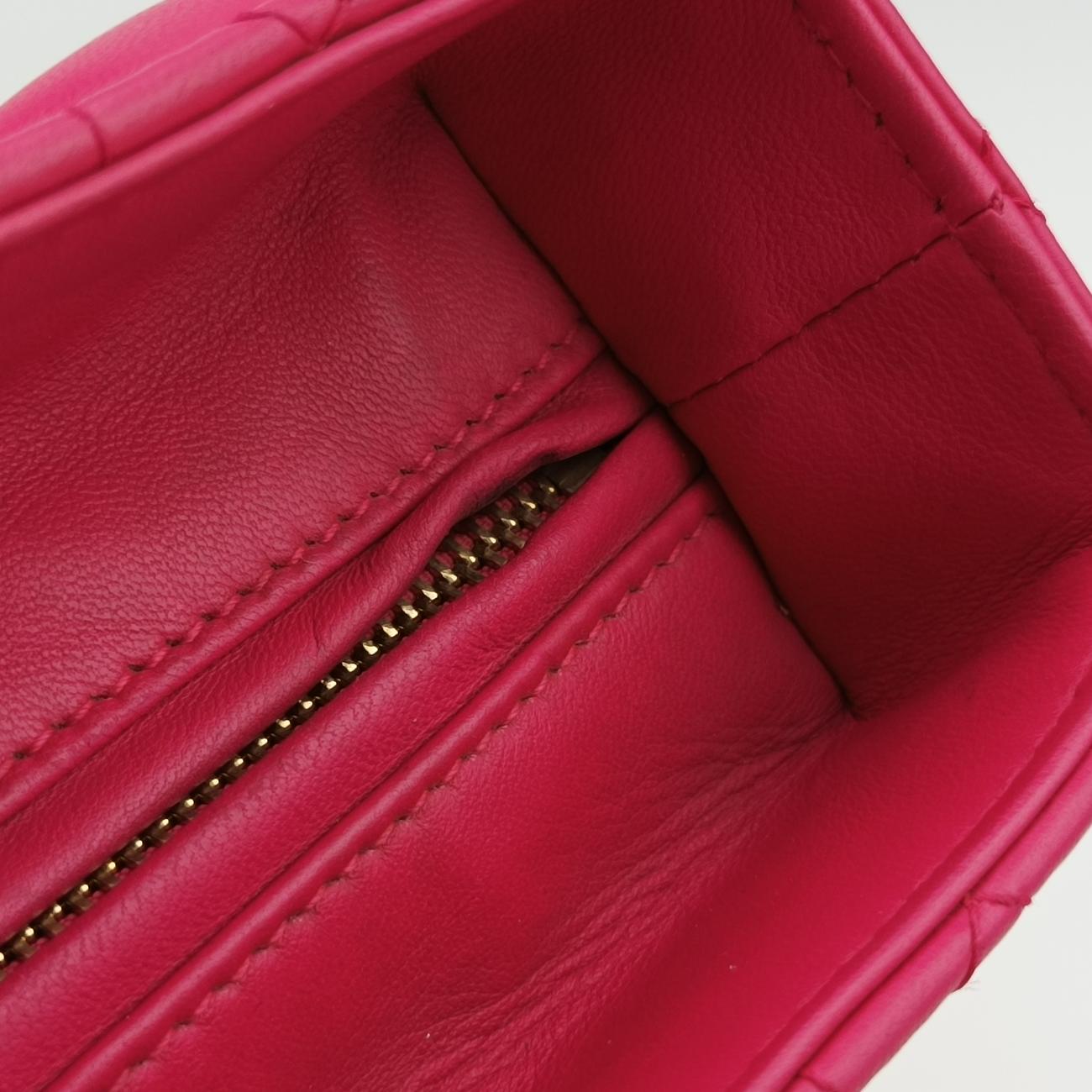 Lady DiorRoselambskin18-MA-0114レディディオールローズ レッドラムスキン18-MA-0114