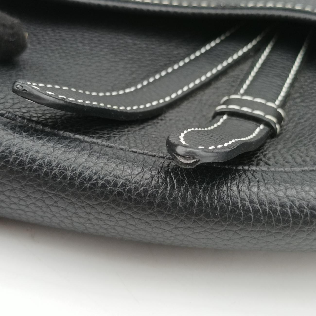 saddleBlack x whiteLeather23-BO-0230サドルブラック×ホワイトレザー23-BO-0230