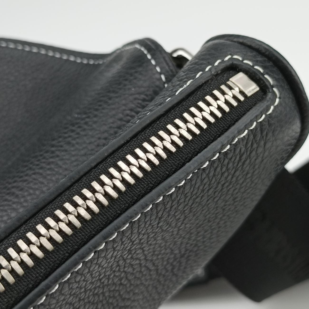 saddleBlack x whiteLeather23-BO-0230サドルブラック×ホワイトレザー23-BO-0230