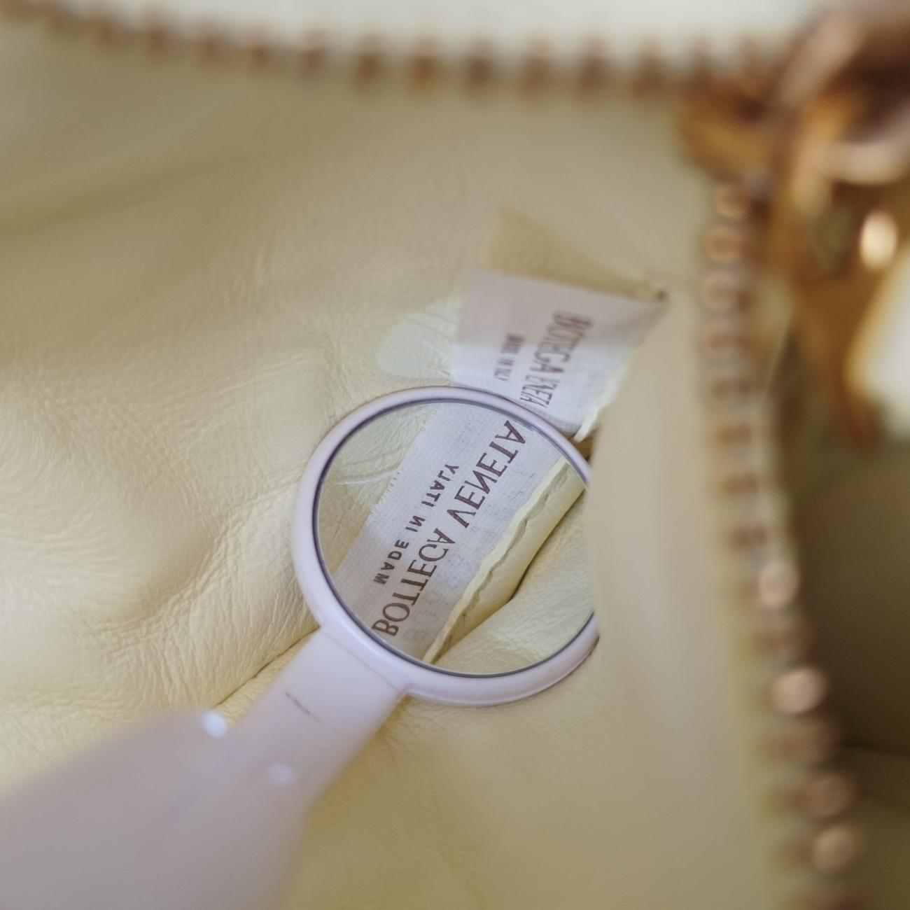 Padded CASSETTEYellowlambskinB09894184Tパデッド カセットイエローラムスキンB09894184T