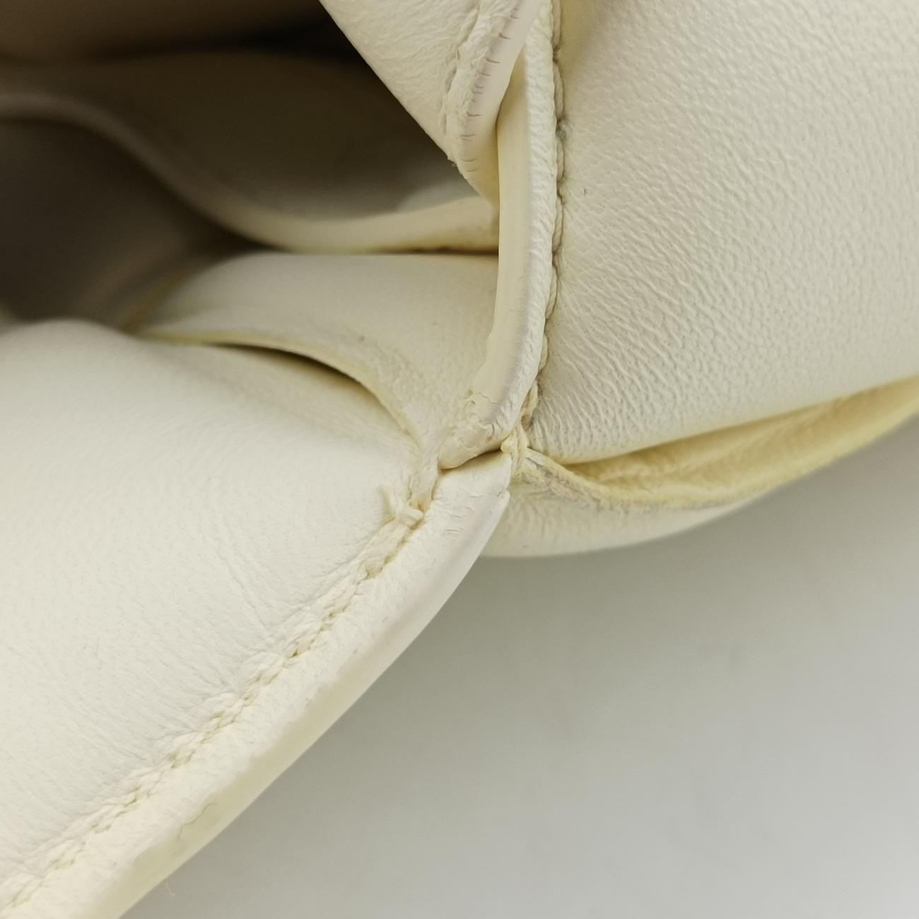 Padded CASSETTEYellowlambskinB09894184Tパデッド カセットイエローラムスキンB09894184T