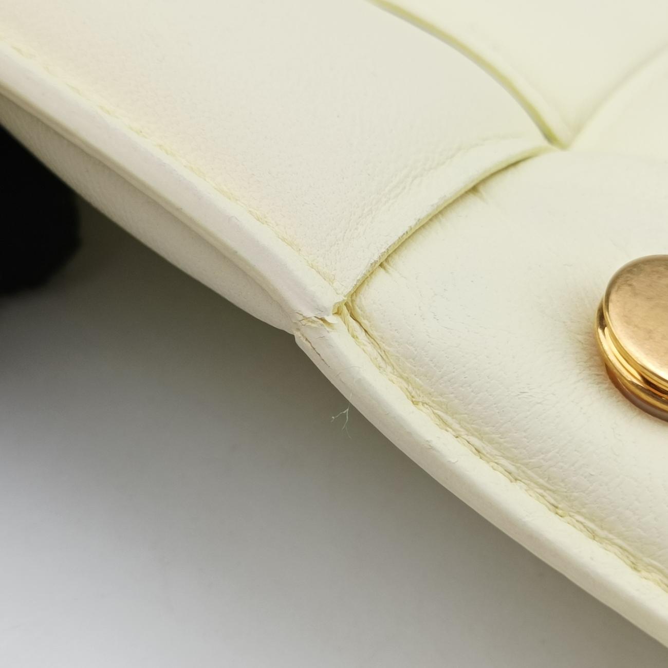 Padded CASSETTEYellowlambskinB09894184Tパデッド カセットイエローラムスキンB09894184T