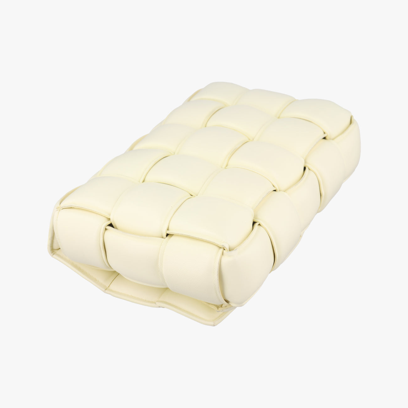 Padded CASSETTEYellowlambskinB09894184Tパデッド カセットイエローラムスキンB09894184T