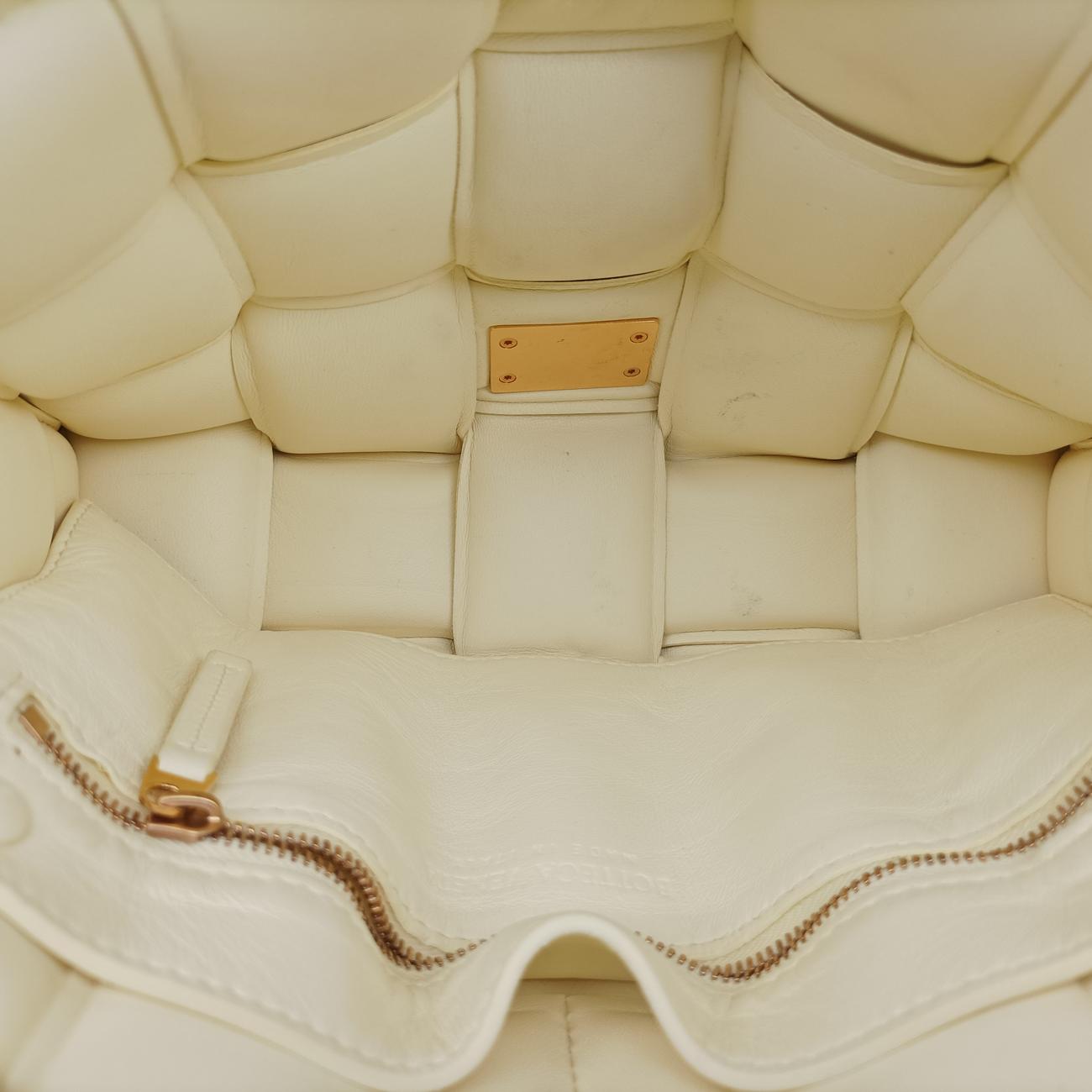 Padded CASSETTEYellowlambskinB09894184Tパデッド カセットイエローラムスキンB09894184T