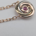 Trinity Pink Sapphiregolden × platinum × rose goldenAU750B7225000LQF224トリニティ ピンクサファイアゴールド×プラチナ×ローズゴールドAU750B7225000LQF224