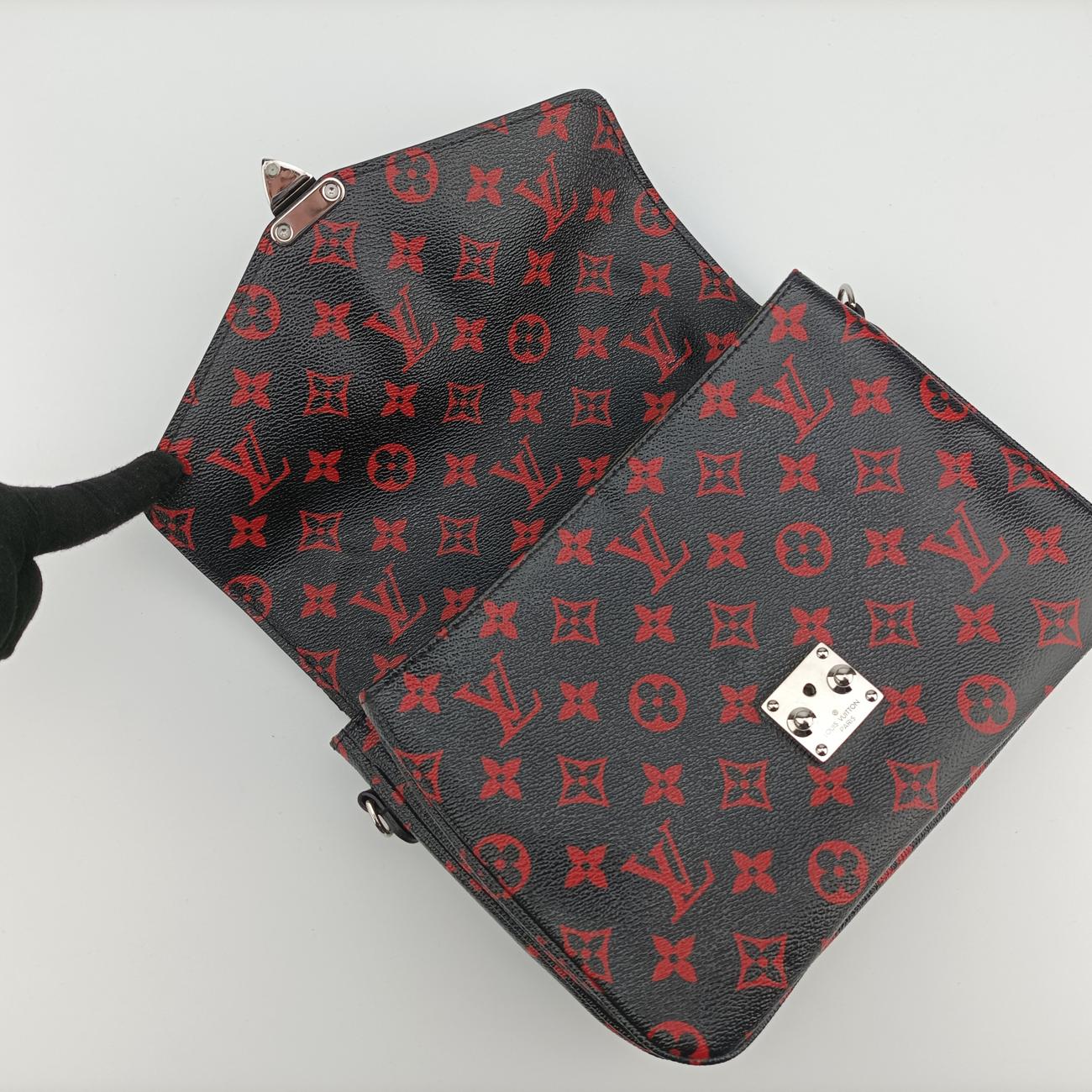 Pochette Metis MM Noir×ROUGE Monogram Infrarouge M41462 DR4146ポシェット メティス MM ノワール×ルージュ モノグラム アンフラルージュ M41462 DR4146
